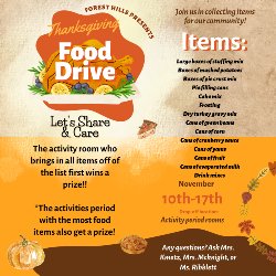 Thanksgiving Food Drive
